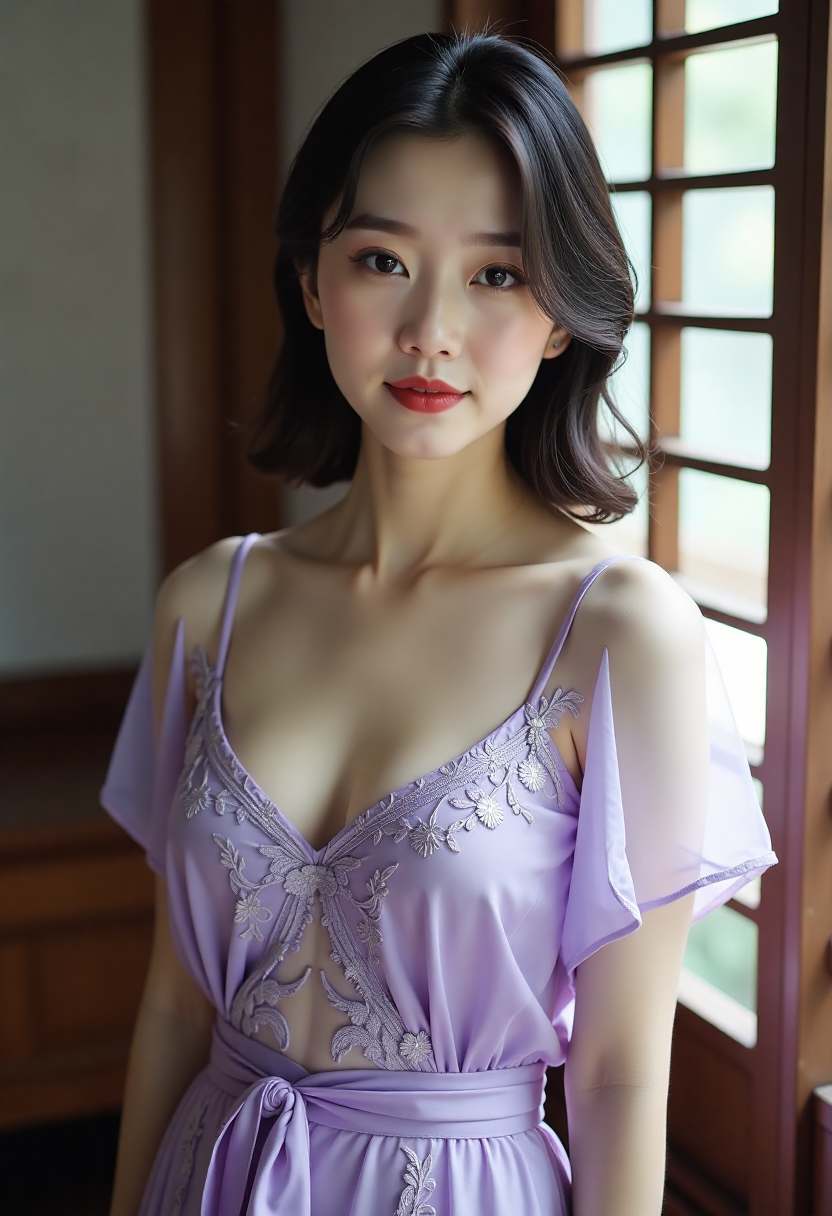 茶啊二中人物线稿过程